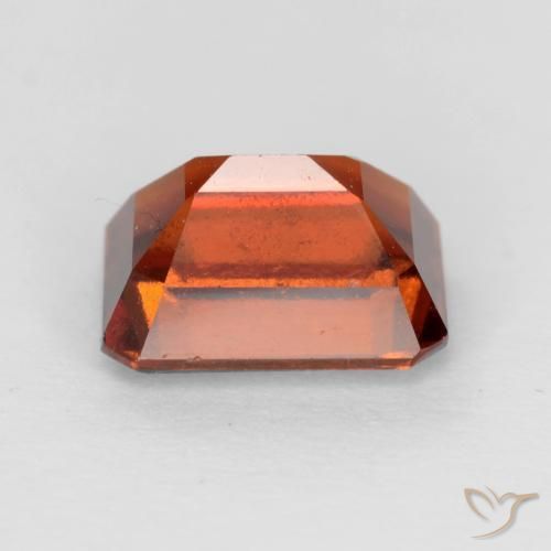 granada hessonita fogo laranja Natural 2.11ct, Corte Octógono / Esmeralda, VS
