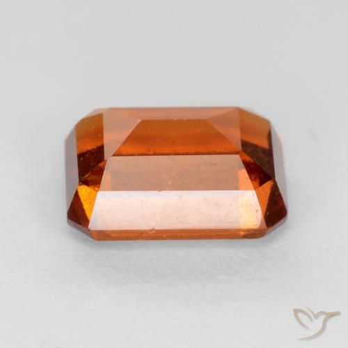 granada hessonita âmbar laranja Natural 2.13ct, Corte Octógono / Esmeralda, VS-SI