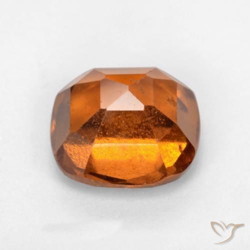 granada hessonita Laranja médio-escuro Natural 2.01ct, Almofada, SI