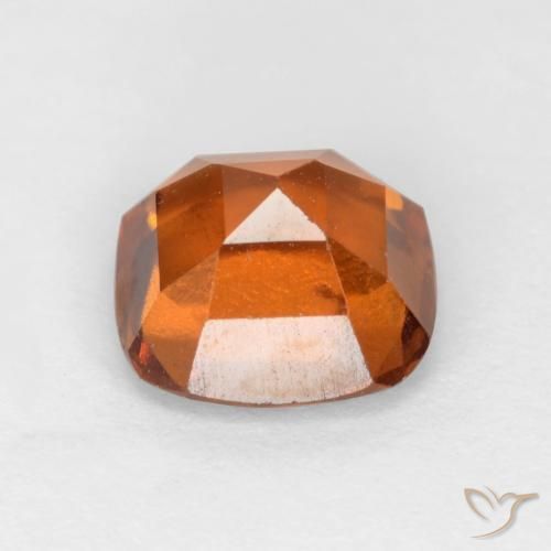 granada hessonita Laranja médio-escuro Natural 1.71ct, Almofada, VS-SI
