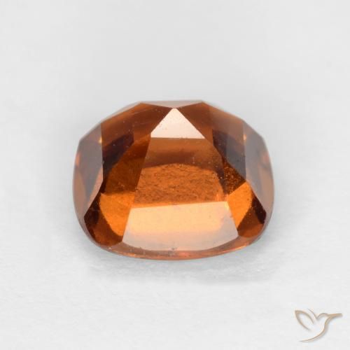 granada hessonita âmbar laranja Natural 1.95ct, Almofada, VS