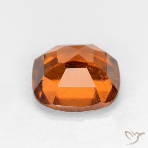 granada hessonita Laranja Profundo Natural 1.78ct, Almofada, VS-SI