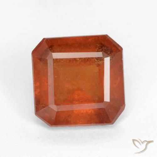 2.05ct Natural Laranja Médio granada hessonita, Corte Esmeralda, SI