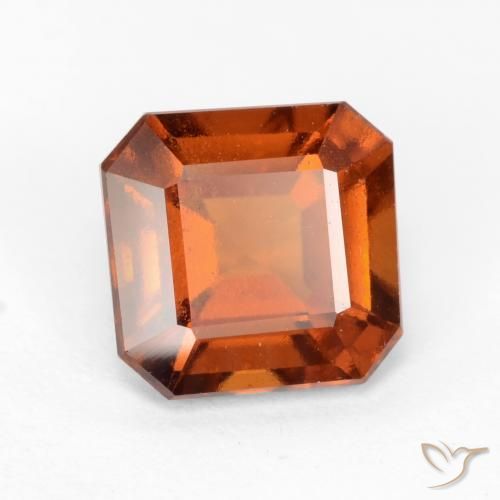 granada hessonita âmbar laranja Natural 1.97ct, Corte Octógono / Esmeralda, VS
