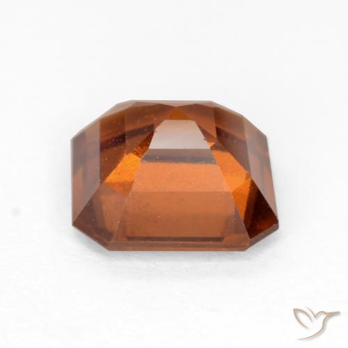 granada hessonita âmbar laranja Natural 1.97ct, Corte Octógono / Esmeralda, VS