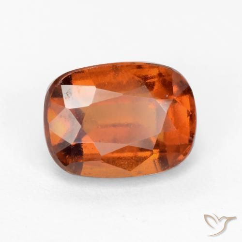 granada hessonita Laranja médio-escuro Natural 2.36ct, Almofada, VS-SI