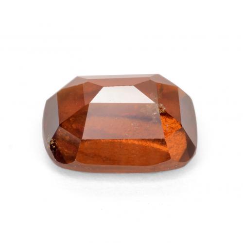 Granada hessonita laranja natural 2,32ct, almofada cortada, VS-SI