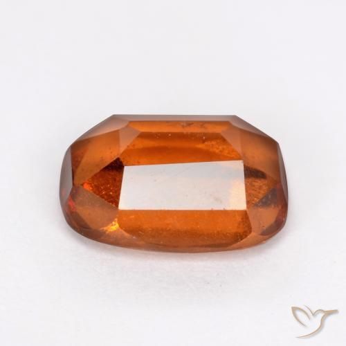 granada hessonita âmbar laranja Natural 1.67ct, Almofada, VS-SI