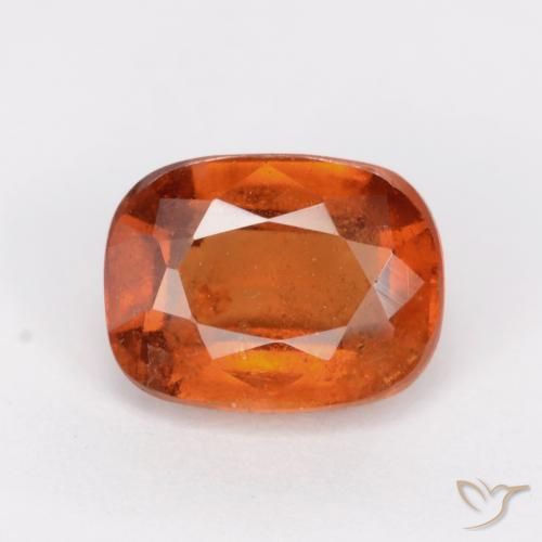 2.13ct Natural Laranja Médio granada hessonita, Almofada, SI