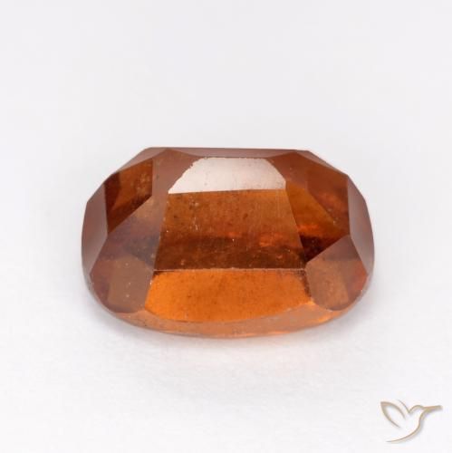granada hessonita Laranja Médio Natural 2.21ct, Almofada, SI