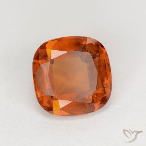 granada hessonita âmbar laranja Natural 1.72ct, Almofada, VS-SI
