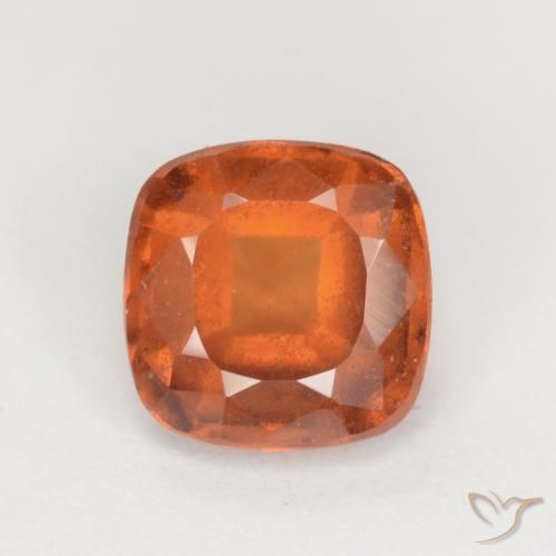 1.95ct Natural Laranja Médio granada hessonita, Almofada, VS-SI