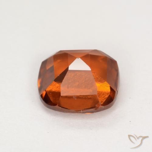 granada hessonita Laranja Médio Natural 1.78ct, Almofada, VS
