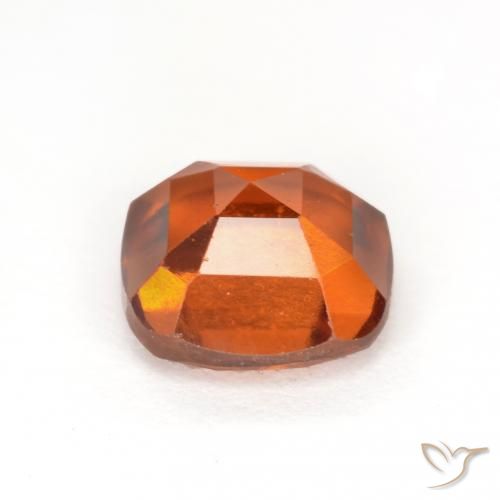 granada hessonita Laranja Profundo Natural 1.94ct, Almofada, VS