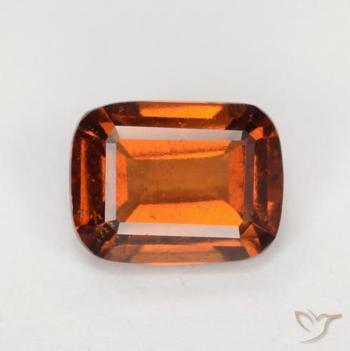 2.09ct Natural Laranja Médio granada hessonita, Almofada, VS