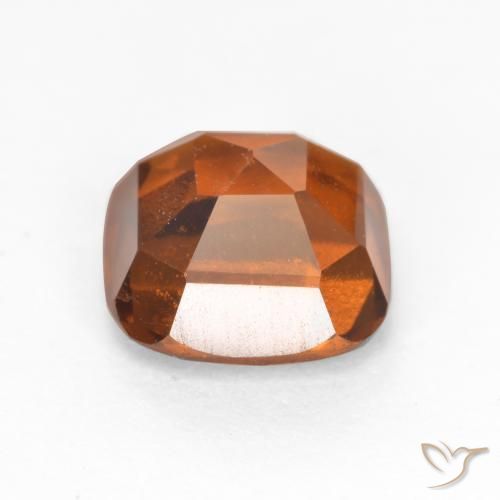 granada hessonita Laranja Médio Natural 1.94ct, Almofada, VS