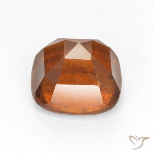 granada hessonita Laranja médio-escuro Natural 2.29ct, Almofada, VS-SI