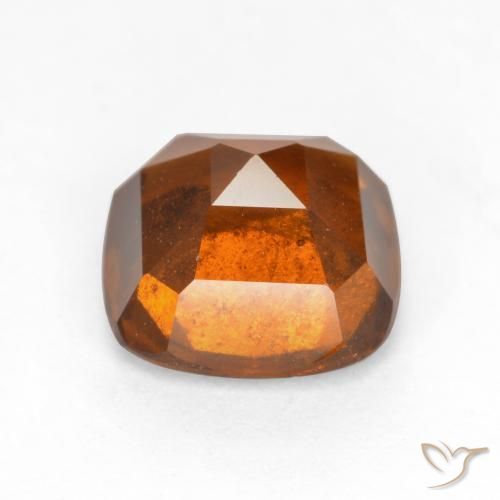granada hessonita Laranja médio-escuro Natural 2.05ct, Almofada, VS-SI