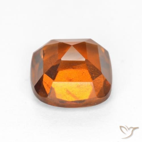granada hessonita Laranja médio-escuro Natural 2.24ct, Almofada, VS