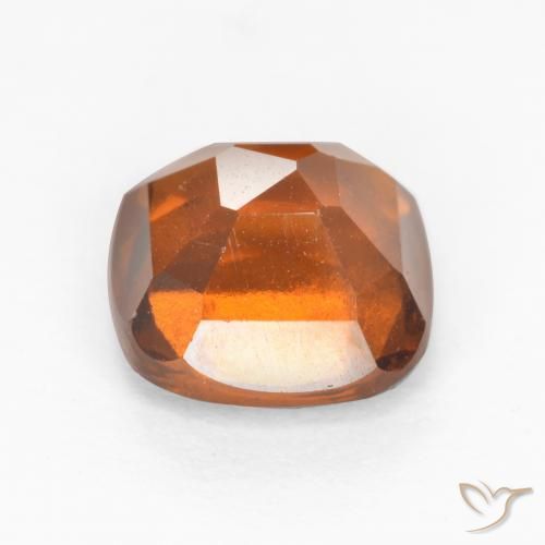 granada hessonita laranja avermelhado Natural 2.07ct, Almofada, VS-SI