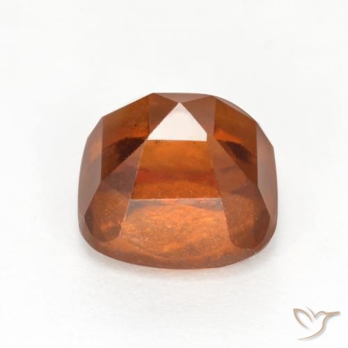 granada hessonita âmbar laranja Natural 2.51ct, Almofada, VS-SI