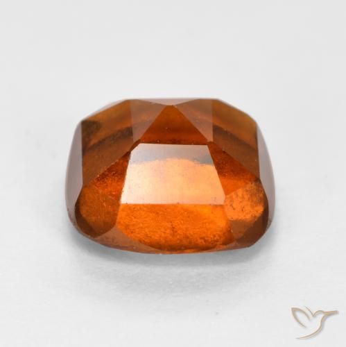 granada hessonita Laranja escuro Natural 2.01ct, Almofada, SI