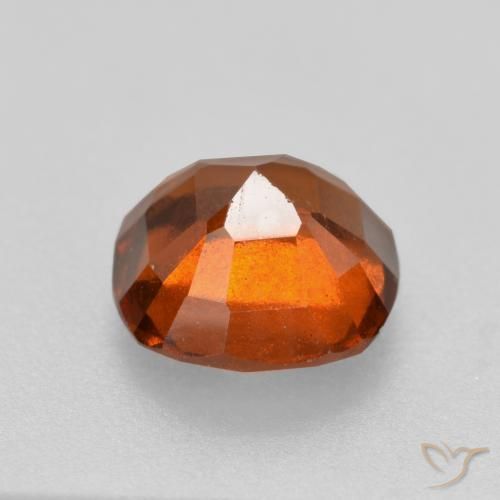 granada hessonita laranja avermelhado Natural 1.87ct, Almofada, VS-SI