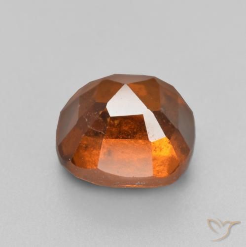 granada hessonita âmbar laranja Natural 2.32ct, Almofada, VS-SI