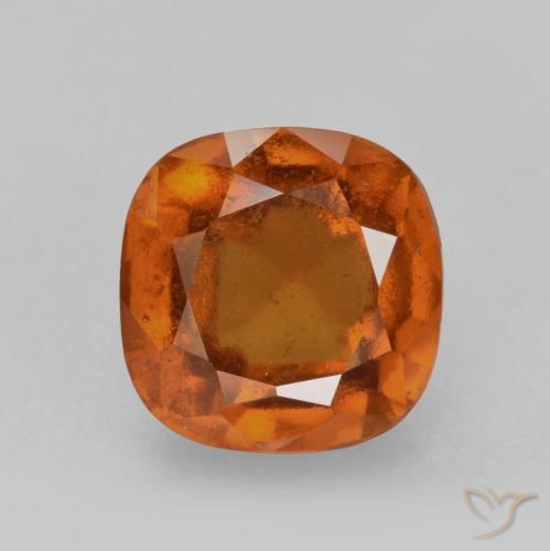 2.28ct Natural Laranja Médio granada hessonita, Almofada, VS-SI