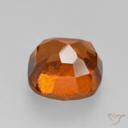 granada hessonita Laranja Médio Natural 2.28ct, Almofada, VS-SI