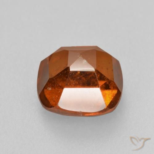 granada hessonita Laranja Médio Natural 2.01ct, Almofada, VS-SI