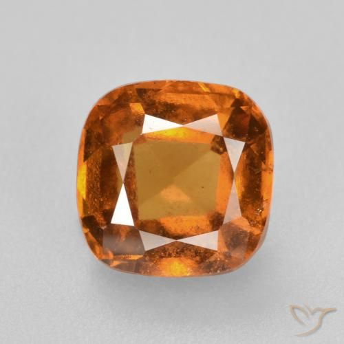 1.81ct Natural terra laranja granada hessonita, Almofada, VS-SI