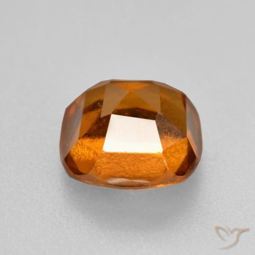 granada hessonita terra laranja Natural 1.81ct, Almofada, VS-SI