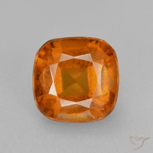 1.81ct Natural Laranja Médio granada hessonita, Almofada, VS-SI