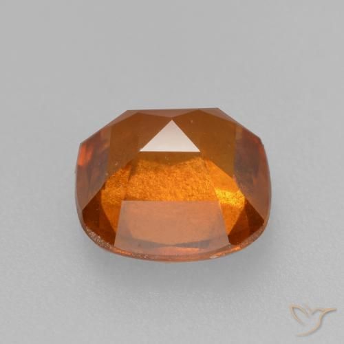 granada hessonita Laranja Médio Natural 1.81ct, Almofada, VS-SI