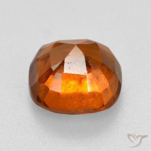 granada hessonita fogo laranja Natural 1.95ct, Almofada, VS-SI
