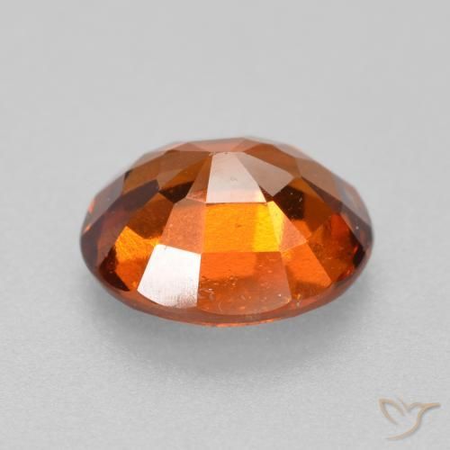 granada hessonita Laranja Profundo Natural 1.86ct, oval, VS