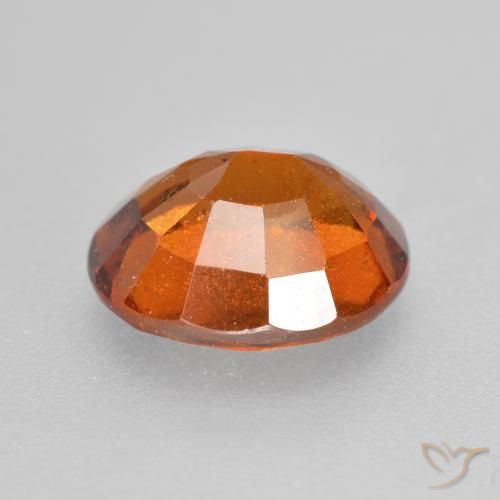 granada hessonita Laranja Profundo Natural 2.25ct, oval, SI