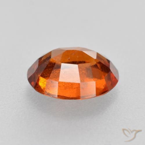 granada hessonita Laranja Profundo Natural 1.77ct, oval, VS-SI