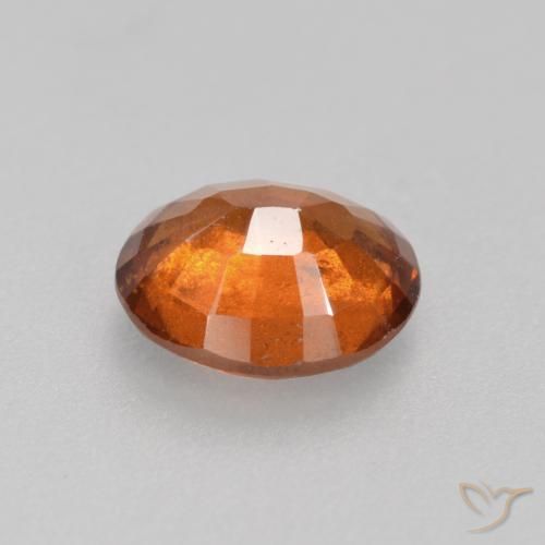 granada hessonita Laranja Médio Natural 1.64ct, oval, SI