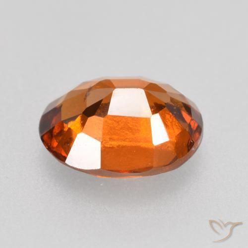granada hessonita Laranja Profundo Natural 1.62ct, oval, VS-SI