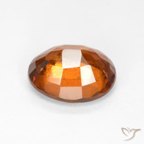 granada hessonita Laranja Profundo Natural 2.30ct, oval, SI