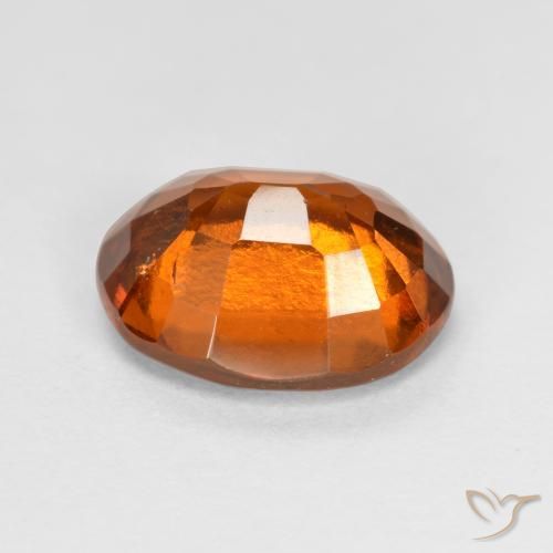granada hessonita Laranja médio-escuro Natural 2.52ct, oval, VS