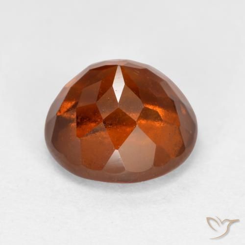 granada hessonita fogo laranja Natural 1.90ct, Redondo, VS-SI