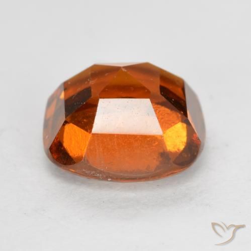 granada hessonita Laranja Médio Natural 2.47ct, Almofada, VS-SI