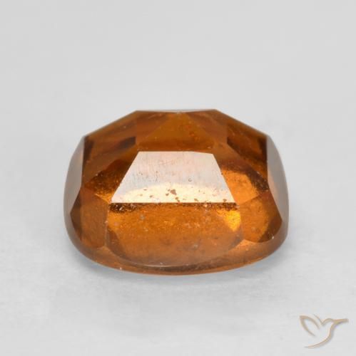 granada hessonita Laranja Profundo Natural 2.10ct, Almofada, VS-SI