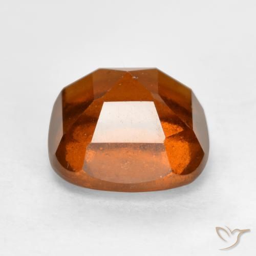 granada hessonita fogo laranja Natural 2.12ct, Almofada, VS-SI