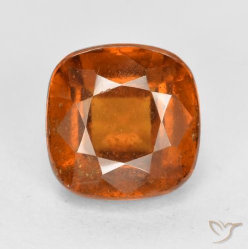 2.27ct Natural Laranja Médio granada hessonita, Almofada, VS-SI