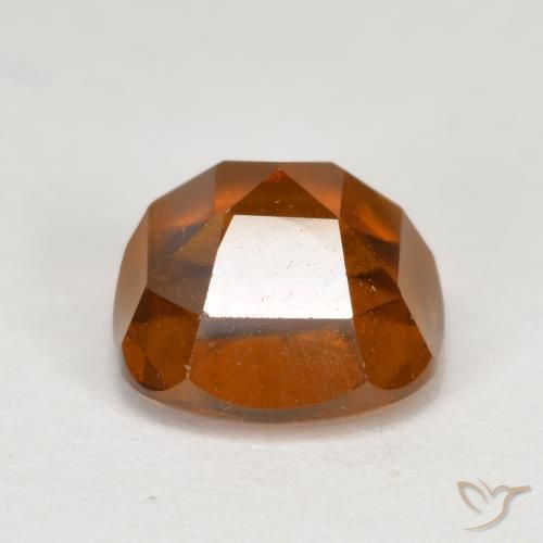 granada hessonita Laranja médio-escuro Natural 2.21ct, Almofada, VS