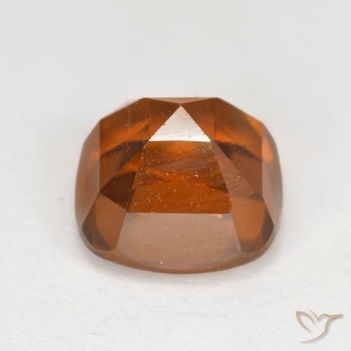 granada hessonita âmbar laranja Natural 2.17ct, Almofada, VVS-VS